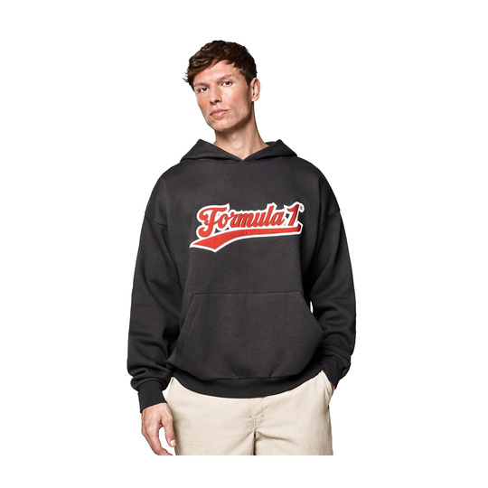 Sudadera hombre Heritage Graphic negra Formula 1 2025