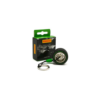 Llavero Pirelli Tyre verde
