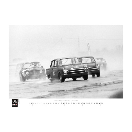  Calendario de pared Motorsport Classic McKlein 2026