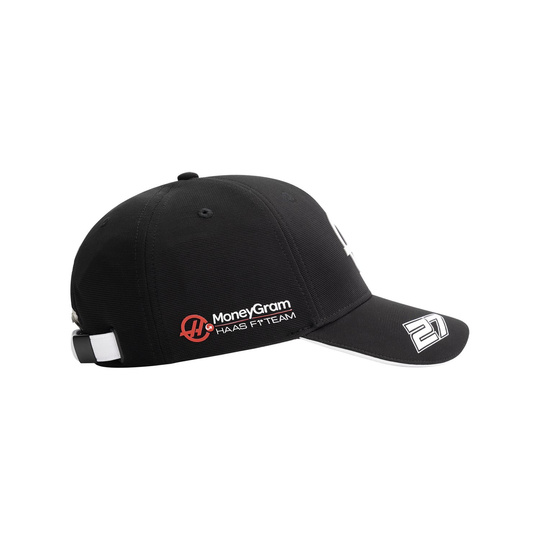 Gorra de béisbol Hulkenberg Haas F1 negro