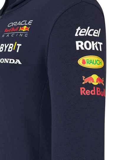 Sudadera con capucha Zip Team Red Bull Racing 2024 para hombre