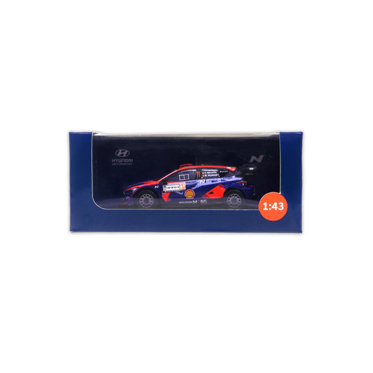 Modelo de coche 1:43 Rally Sardegna Hyundai Motorsport