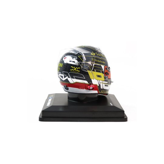 Casco de Charles Leclerc de la Scuderia Ferrari para el Gran Premio de Monza, escala 1:5