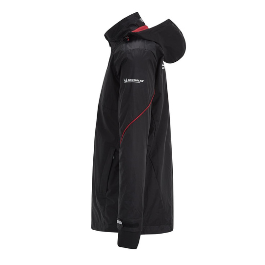 Chaqueta impermeable para hombre Rain Team negra Porsche Motorsport 2021