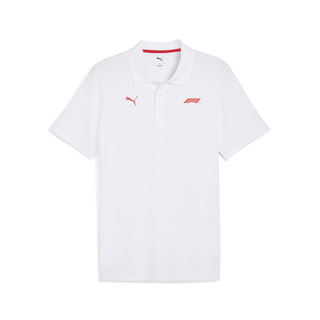 Polo hombre Small Logo blanco Formula 1 2025