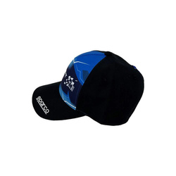 Gorra de béisbol Side Logo Sparco Martini Racing azul marino