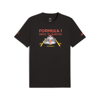 Camiseta hombre DTS Graphic negra Formula 1 2025