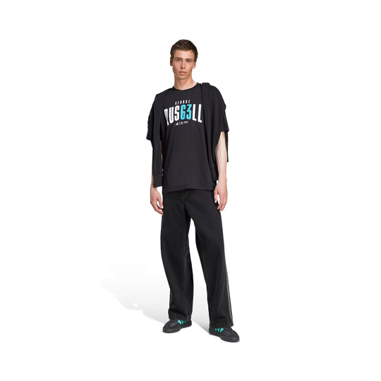 Camiseta para hombre Russell Mercedes AMG F1 2025 negro