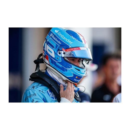 Casco de Charles Leclerc de la Scuderia Ferrari para el Gran Premio de Miami, escala 1:5