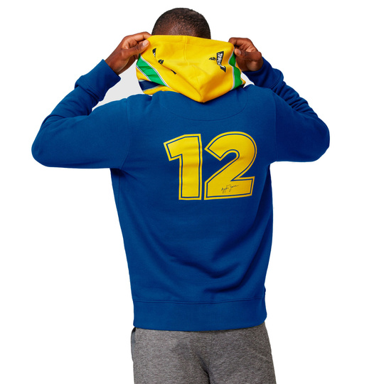 Sudadera Stripe Ayrton Senna F1 para hombre
