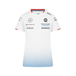 Camiseta Team Williams Racing 2024 blanca mujer