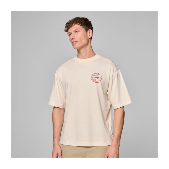 Camiseta Hombre Camo Graphic Beige Formula 1 2025
