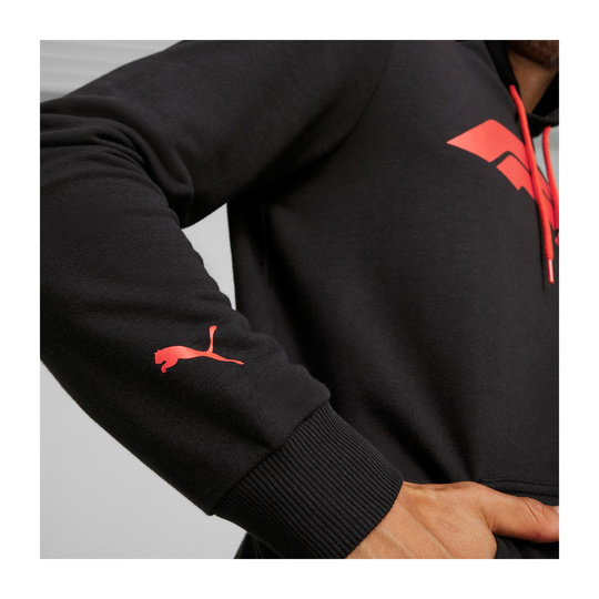 Sudadera hombre Logo Fórmula 1 negra 2025