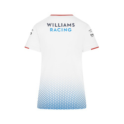 Camiseta Team Williams Racing 2024 blanca mujer