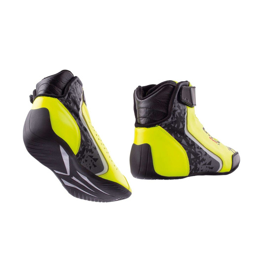 Botines OMP ONE EVO X amarillo (FIA)