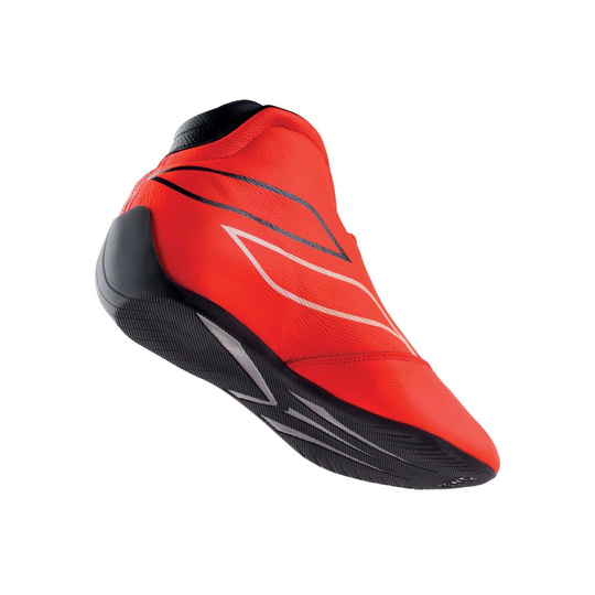 Botas de carreras OMP ONE-S MY20 rojo (homologación FIA)