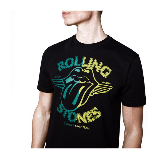 Camiseta hombre Rolling Stones Aston Martin F1 2025