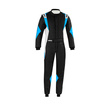 Traje de carreras Sparco SUPERLEGGERA negro-azul (FIA)
