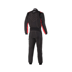 Traje de karting Alpinestars KMX-9 V2 Negro-rojo (CIK-FIA)