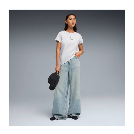 Camiseta para mujer Small Logo McLaren F1 2026 blanco