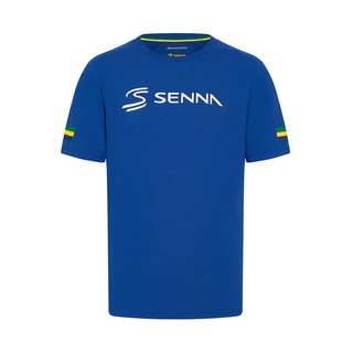 Camiseta Hombre Rayas Ayrton Senna F1 2024