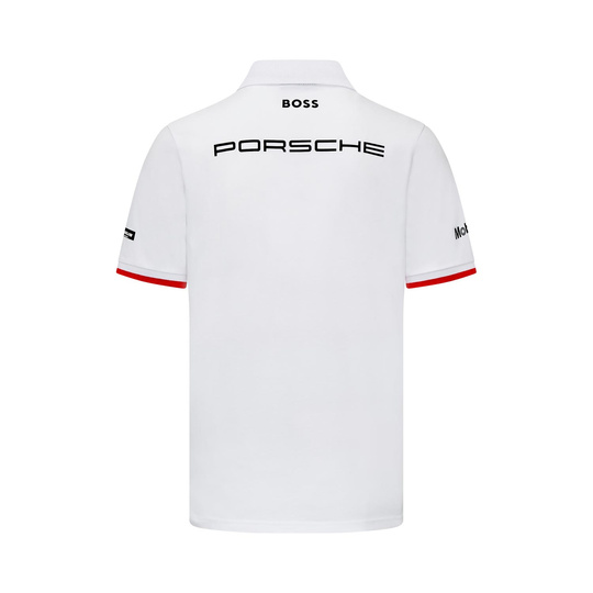 Polo de hombre Team Porsche Motorsport 2024 blanco