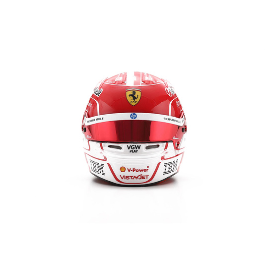 Casco de Charles Leclerc de la Scuderia Ferrari 2025, escala 1:5