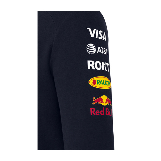 Sudadera con capucha Team Zip Red Bull Racing 2025 para niños