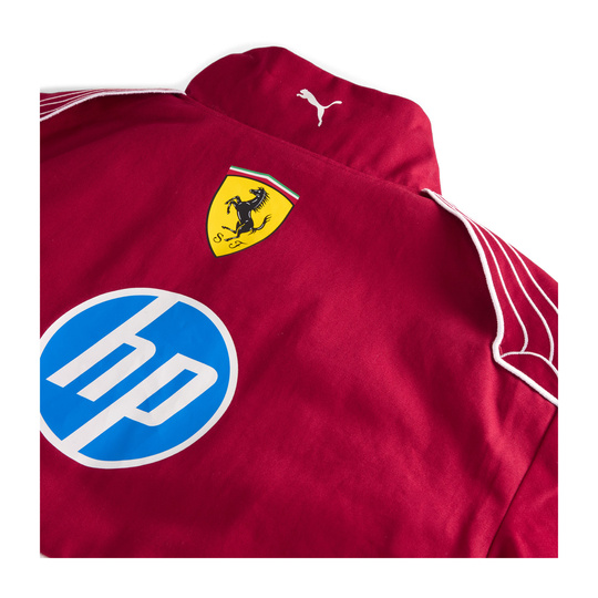 Chaqueta bomber vintage para hombre Team Scuderia Ferrari F1 2025