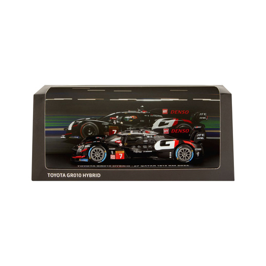 Coche a escala 1:43 Toyota Gazoo Racing GR 010 Hybrid WEC Qatar