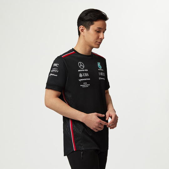Camiseta de hombre Team Black Mercedes AMG F1 