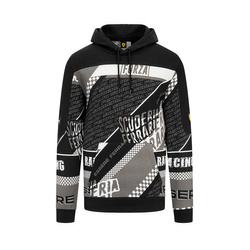 Sudadera Hoodie Graphic Black Ferrari F1 para hombre