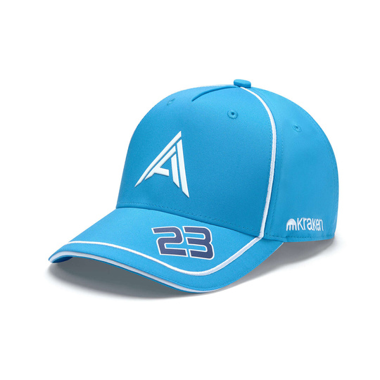 Gorra de béisbol infantil Albon azul Williams Racing 2024