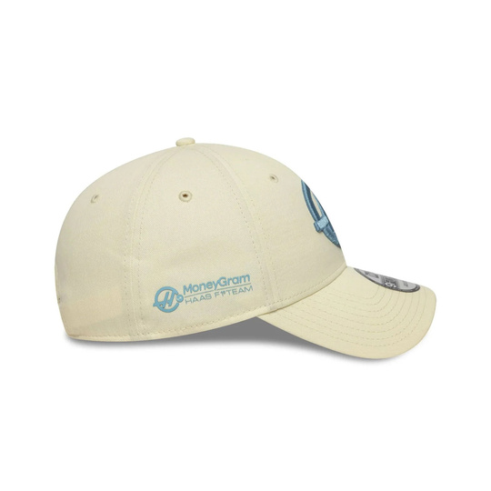 Gorra de béisbol Seasonal Haas F1 2025 crema