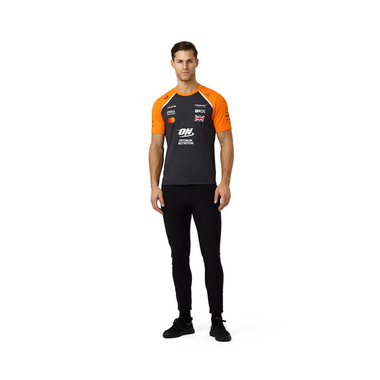 Camiseta Set Up Norris Team McLaren F1 2025 para hombre gris