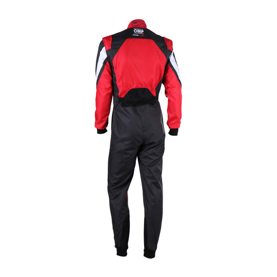 Mono de karting para niños OMP KS-3X 8877-2022 negro-rojo
