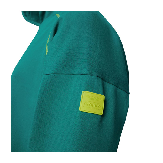 Sudadera con capucha hombre verde Aston Martin F1 2025