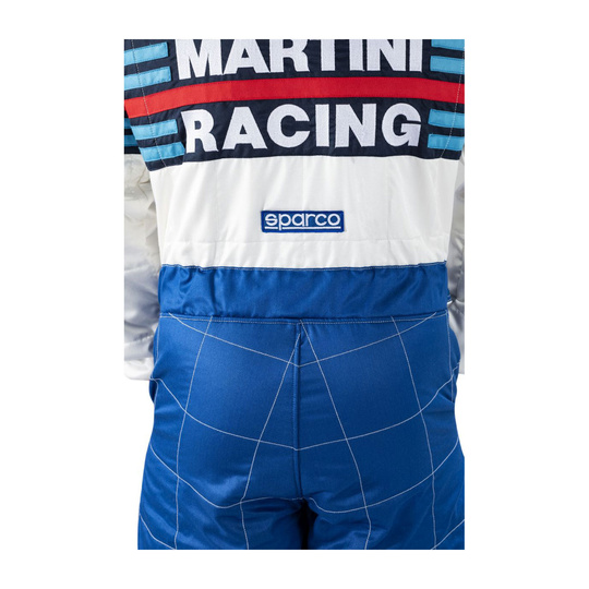 Traje de carreras Sparco COMPETITION MARTINI RACING azul (FIA)