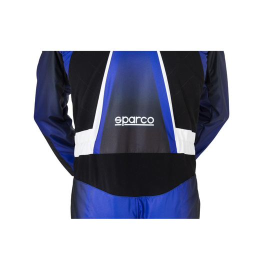 Traje de karting Sparco Prime K 8877-2022 azul-blanco (FIA)