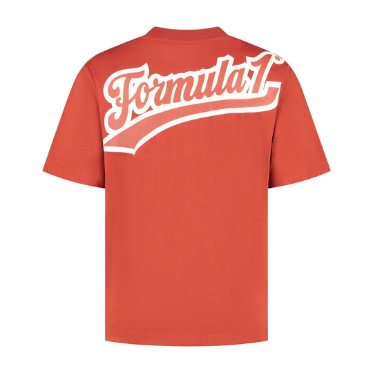 Camiseta Hombre Heritage Logo roja Formula 1 2025
