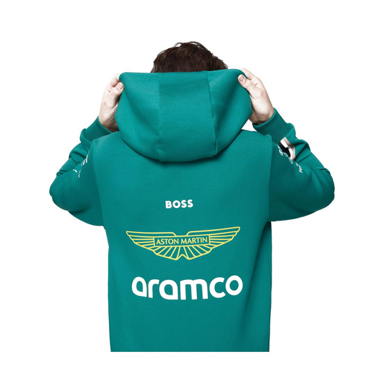Sudadera con capucha Team Aston Martin F1 2025 para niños