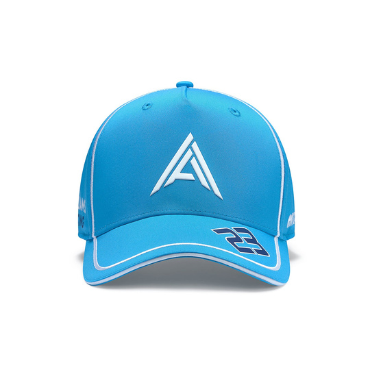 Gorra de béisbol infantil Albon azul Williams Racing 2024