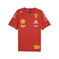 Camiseta Hombre Sainz Equipo Ferrari F1 2024