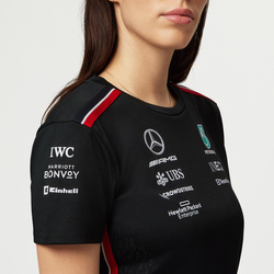 Camiseta de mujer Team Black Mercedes AMG F1 