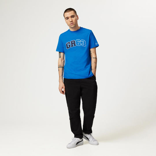 Camiseta de hombre George Russell Logo Blue Mercedes AMG F1 