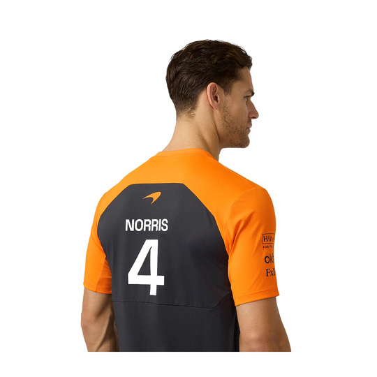 Camiseta Set Up Norris Team McLaren F1 2025 para hombre gris