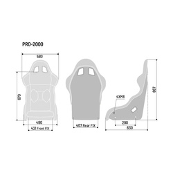 Asiento deportivo Sparco PRO 2000 QRT MY20 (homologación FIA)