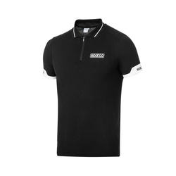 Polo de hombre ZIP Sparco negro