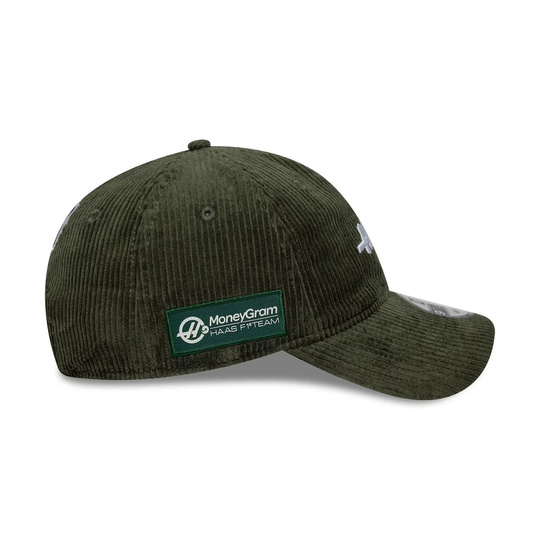 Gorra de béisbol Cord Haas F1 2025 verde