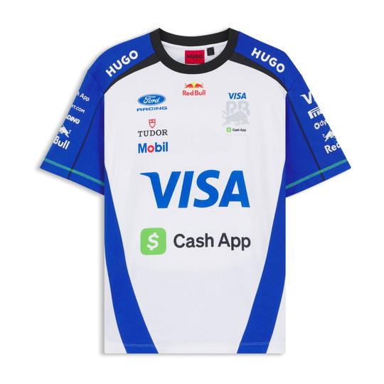 Camiseta Team Visa Cash App Racing Bulls 2026 para hombre